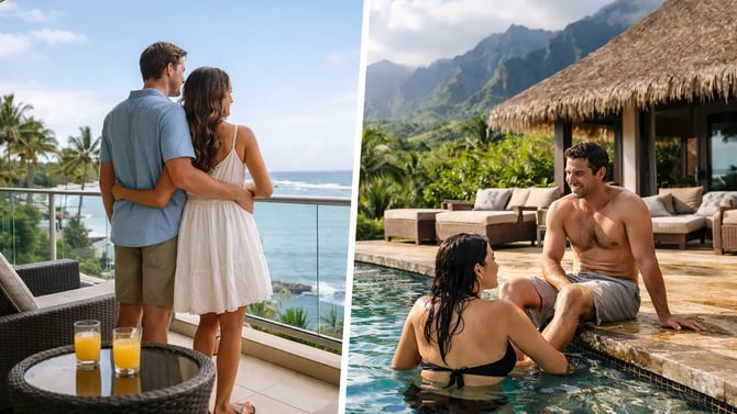 Kauai Couples Getaway Condo or Private Villa?