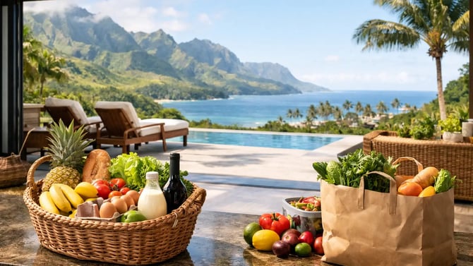 Kauai Vacation Rental With Grocery Service