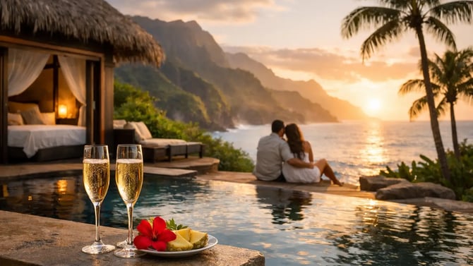 Kauai Romantic Lodging for an Unforgettable Escape