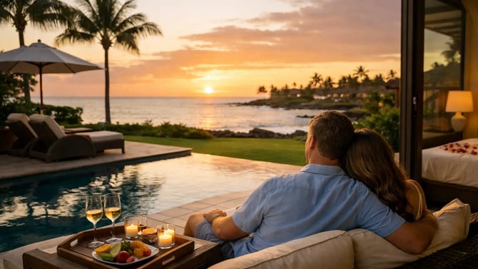 Romantic Vacation Rental Poipu Couples Love